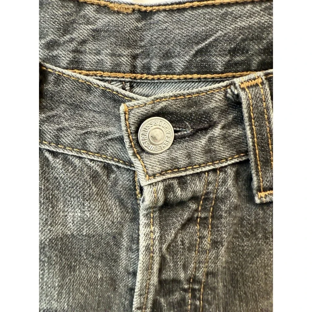 Levi’s 501 Original Fit Jeans – Washed Black
